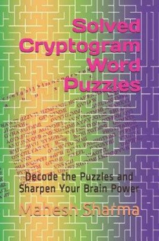 Cover of Solved Cryptogram Word Puzzles