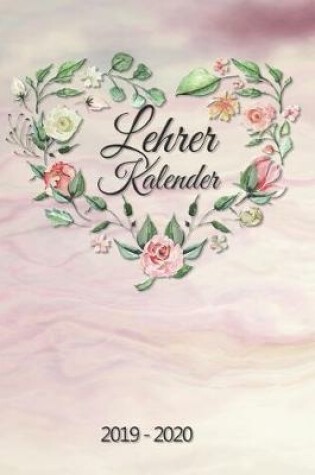 Cover of Lehrerkalender 2019 - 2022