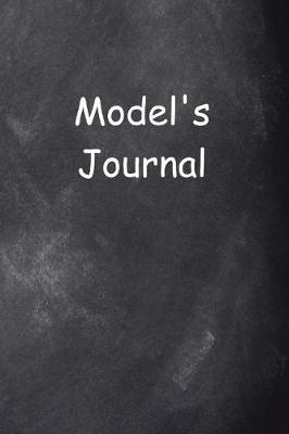 Cover of Model's Journal Chalkboard Design