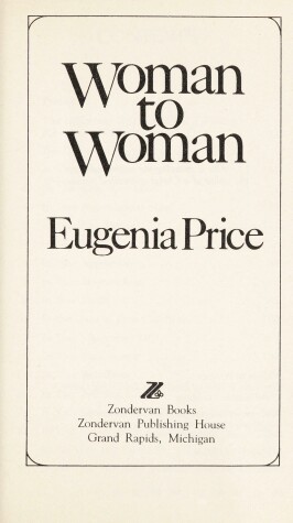 Cover of Woman to Woman
