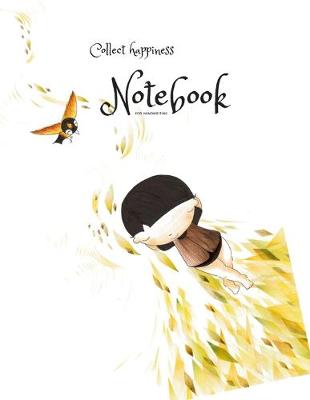 Book cover for Collect happiness notebook for handwriting ( Volume 18)(8.5*11) (100 pages)