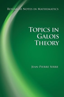 Book cover for Topics in Galois Theory