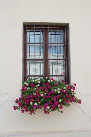 Cover of White and Red Flowers in a Window Planter in Venice, Italy Journal