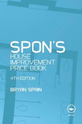 Cover of Spon's House Improvement Price Book