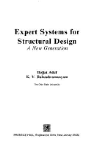 Cover of Expert System for Structural Design