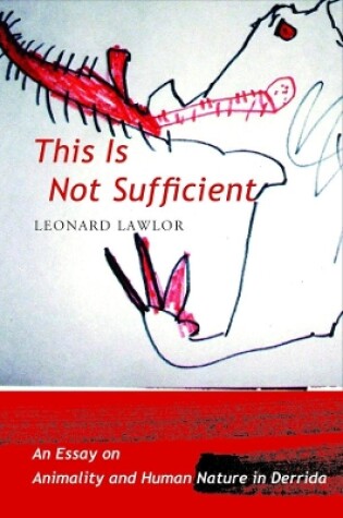 Cover of This Is Not Sufficient