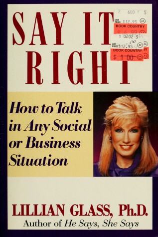 Book cover for Say it...Right