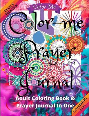 Book cover for Color-Me Prayer Journal