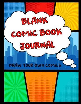 Book cover for Blank Comic Book Journal