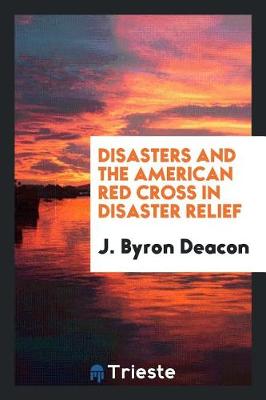 Book cover for Disasters and the American Red Cross in Disaster Relief