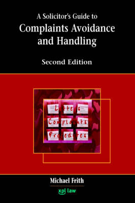 Book cover for Complaints Handling and Avoidance