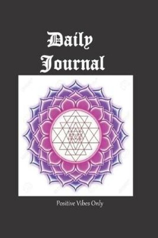 Cover of Daily Writing Journal for Men & Women Mandala Cover 2020