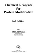 Book cover for Chemical Reagents for Protein Modification, Volume III