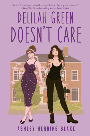 Book cover for Delilah Green Doesn't Care