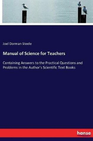 Cover of Manual of Science for Teachers