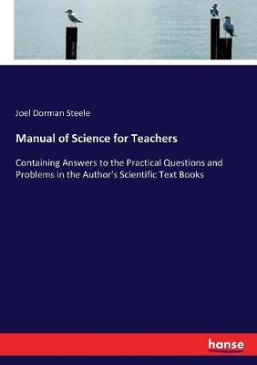 Book cover for Manual of Science for Teachers