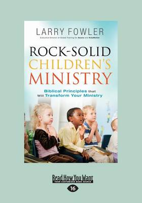 Book cover for Rock Solid Children's Ministry