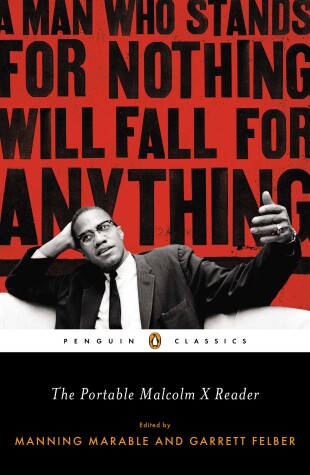 Book cover for The Portable Malcolm X Reader