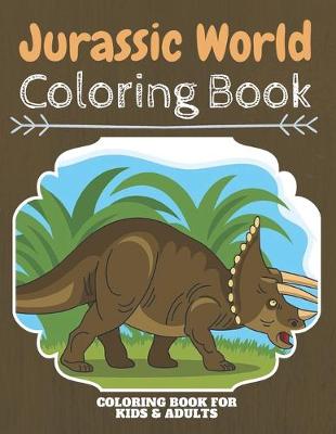 Book cover for Jurassic World Coloring Book
