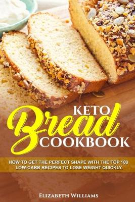 Book cover for keto bread cookbook