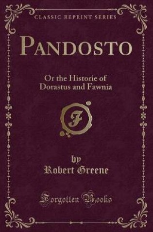 Cover of Pandosto