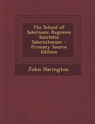 Book cover for The School of Salernum