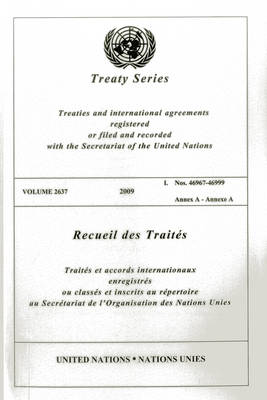 Book cover for Treaty Series 2637