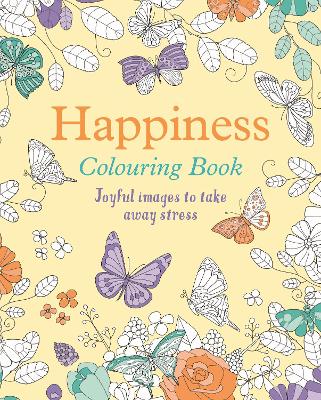 Book cover for Happiness Colouring Book