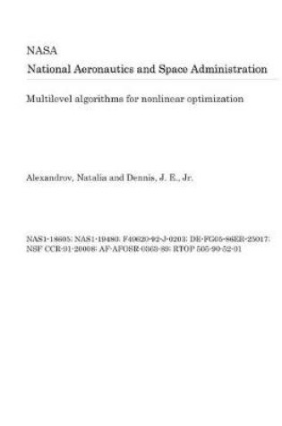 Cover of Multilevel Algorithms for Nonlinear Optimization