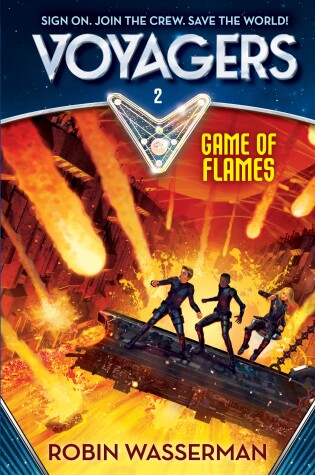 Book cover for Voyagers: Game of Flames (Book 2)
