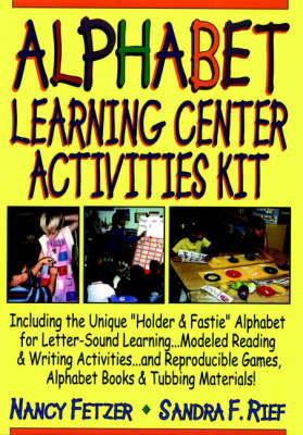 Book cover for Alphabet Learning Center Activities Kit