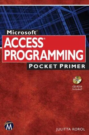 Cover of Microsoft Access Programming Pocket Primer