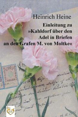 Cover of Einleitung zu "Kahldorf  ber den Adel in Briefen an den Grafen M. von Moltke"