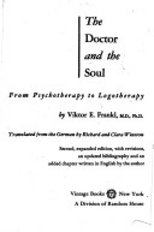 Cover of Doctor and the Soul