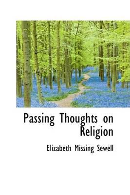 Book cover for Passing Thoughts on Religion