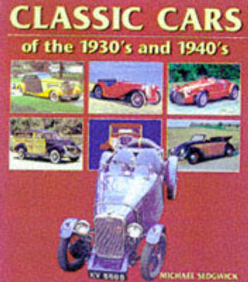 Book cover for Classic Cars of the 1930s and 1940s