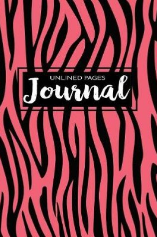 Cover of Unlined Pages Journal