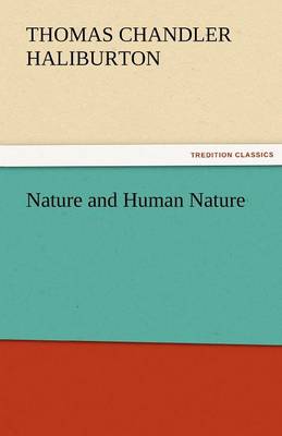 Book cover for Nature and Human Nature