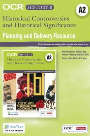 Cover of OCR A Level History B: Historical Controversies & Historical Significance Teacher LiveText