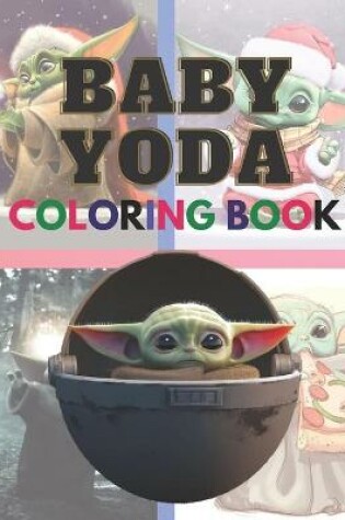 Cover of Baby Yoda Coloring Book