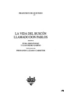 Book cover for La Vida del Buscon Llamado Don Pablos