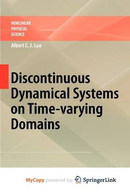 Book cover for Discontinuous Dynamical Systems on Time-Varying Domains