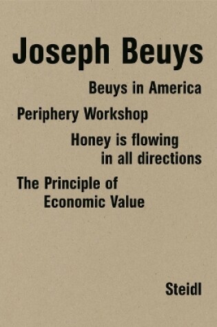 Cover of Joseph Beuys: Four Books in a Box