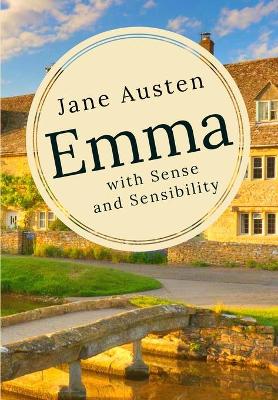 Book cover for Emma with Sense and Sensibility