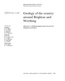 Cover of Geology of the Country Around Brighton and Worthing