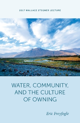 Book cover for Water, Community, and the Culture of Owning