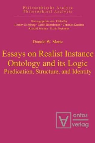 Cover of Essays on Realist Instance Ontology and its Logic