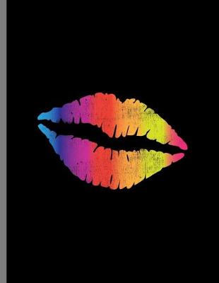 Book cover for Kiss Mark Lips Pride Rainbow LGBT Lipstick