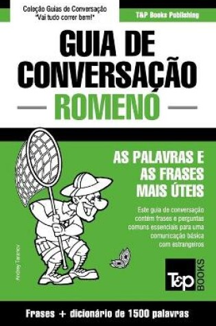 Cover of Guia de Conversacao Portugues-Romeno e dicionario conciso 1500 palavras