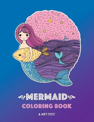 Book cover for Mermaid Coloring Book